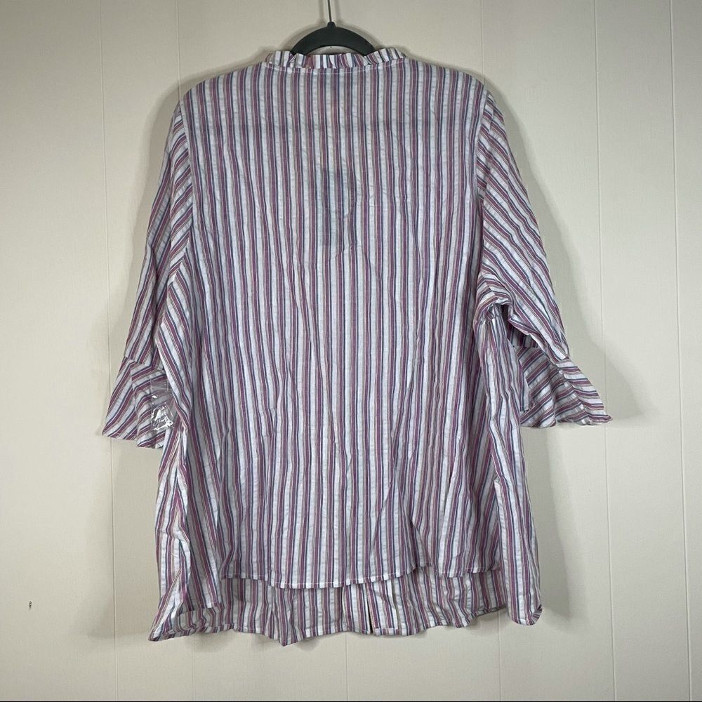 NWT - Modcloth Striped Button Down Top - Picture 6 of 6